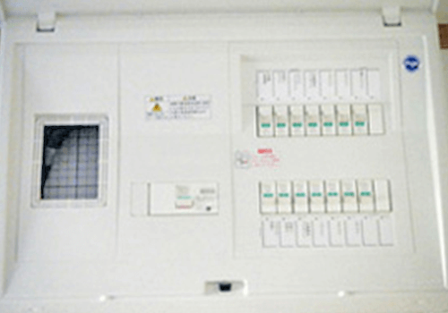 分電盤取り付け例
